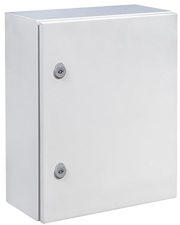IDE GN503025 Armoires portes opaques avec plaque Gris 500 mm x 300 mm x 250 mm