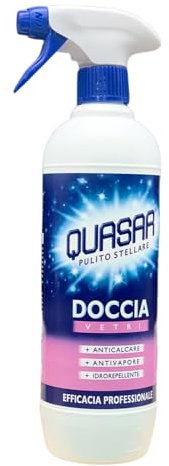 Quasar Detergente per Doccia Vetri - 650 ml##*-
