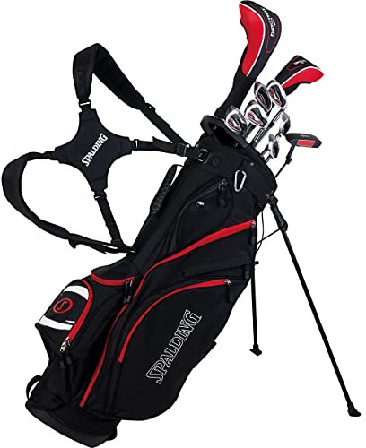 Spalding Herren 2 Tour MRH Golfschläger-Set, Graphit, Schwarz/Silber/Rot, Einheitsgröße