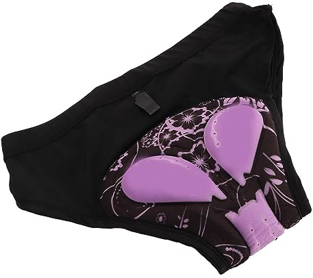 LJCM Culotte de Cyclisme pour Femmes, Absorption des Chocs, Séchage Rapide, Respirant, Short de Cyclisme rembourré 3D, sous-vêtements pour l'équitation (L)