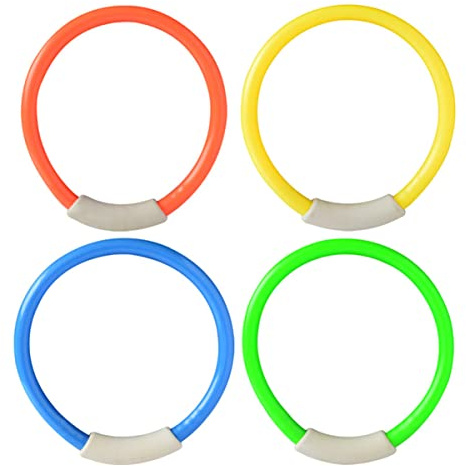 Abaodam 8pcs Underwater Diving for Boy Girl Swimming Pool Toy for Training and Fun Random Colors for Boys and Girls Dive and Grab Play Accessories