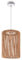 Paco Home Pendelleuchte Esstisch Papier Boho Hängelampe Esszimmer Lampe E27 Hängeleuchte Rattan, Farbe:Natur (Ø25cm), Leuchtenart___Farbe:Pendelleuchte - Weiß