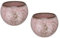 QUARKZMAN 2pcs Bols À Thé Faits À La Main 150ml / 5oz Changement Four Chinois Bol À Thé Japonais Céramique Ensemble Thé Gong Fu Pour Bureau Maison Cadeaux, Fleurs Cerisier