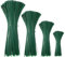 400 Stück Kabelbinder Grün Set,300/200/150/100 mm(100 Stück),WLEAD 18KG Zugfestigkeit Selbstverriegelnde Premium Nylon Kabelbinder für Kabelmanagement, Garten, Haus und Werkstätten