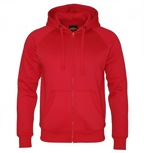 ROCK-IT Apparel Veste à Capuche Homme I Premium Slim FIT Sweat à Capuche avec Fermeture éclair et Poches I Tissu Lourd mais Doux I Coupe Slim