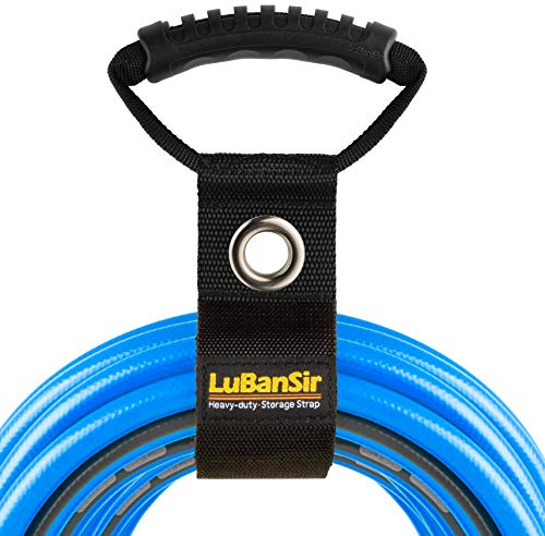 LuBanSir 3 Pack Extension Cord Organizer, 22 Portable Hook and Loop Storage Straps with Grommet Fit Extension Cords, Cables, Ropes, Garden Water Hoses Carrying and Hanging