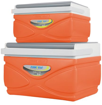 Pinnacle 4,5-11 Liter Isolierte Kühlbox Lunchbox-Set, tragbarer Camping-/Picknick-Kühler, Kühlbox hält 48 Stunden kühl, mit Eisspeicherung, robuster Kühler für Strand, Grill, Heckklappe, klein –