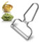 Vegetable Peeler,Food Grade Stainless Steel Carrot Slicer for Kitchen,Larger Wider and Sharper Julienne Peeler Potato Slicer,Cucumber Shredder Dishwasher Safe