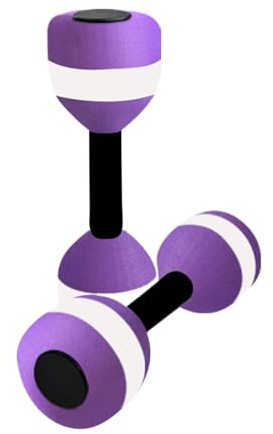 Manubri Con D'acqua - Set Di Aerobica Per Piscina In EVA Ad Alta Densità | Gemelli Da Esercizio Galleggianti Lucidi, Per Adulti, Adolescenti, Amici, Moglie, Marito, Gim Equipment
