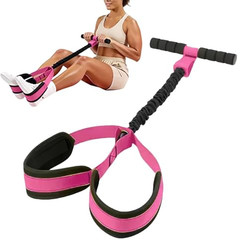 Banda de resistencia para pedal de pie, banda multifuncional ajustable suave, pedal de resistencia, para entrenamiento en casa, fitness, ejercicio, entrenamiento de fuerza, estiramiento de piernas y