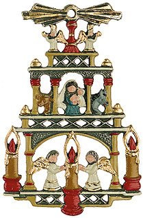 Zinnfigur Weihnachtspyramide