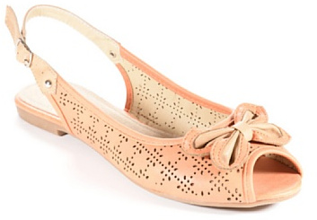 Enza Nucci Bailarinas Spuntate, Naranja Beige, 38 EU