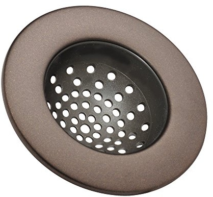 iDesign Axis Kitchen Sink Drain Strainer - Bronze