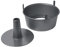 Chicago Metallic Professional Non-Stick Ring-Shaped Angel Food Cake Tin with Loose Base, 25 cm (10), Grey