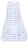Owli Sleeping Guru COOL Pucksack & Schlafsack, Frühvögel, 0-36 Monate, 3-in-1 Swaddle, 0,3 Tog, Eulen-Stoff für Sommer, preisgekröntes Design, offiziell Hip-Healthy
