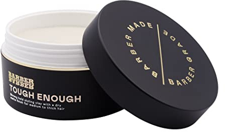 Tough Enough | Matte Styling Clay | Strong Hold | Long Lasting | Easy To Wash Out | 100g