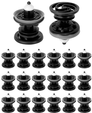QWORK® 25 stycken bildörrspanel fästklämmor bilklämma gummitätning för T5, golf 5 6 7, A4 A5 A6