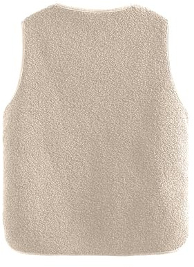 Gilet en Fausse Peau de Mouton pour Femme, Veste Luxueuse sans Manches doublée pour Une Chaleur hivernale Ultime Haut Homme Marque