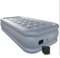 HikerSKY Single/King Air Mattress, with Battery-Powered Pump, Blow Up Mattress, in 3 Mins Self-Inflation for Camping,Guest Bed, All Fabric (Grey, 202x153x54cm)