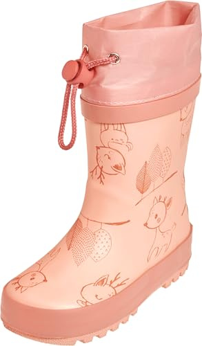 Playshoes Bottes de pluie en caoutchouc, motif chevreuil, 25 EU, Chevreuil, 25 EU
