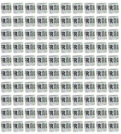 SZLIFE Lot de 100 bagues en Aluminium pour Pattes de Pigeon, pour identifier Les bagues de Pigeon, pour inséparable (2026), France Blanche