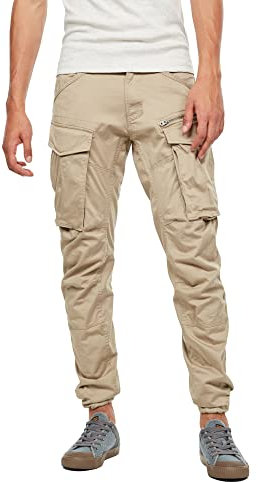 G-STAR Hombres Rovic Zip 3D Regular Tapered Pants, Beige (Dune D02190-5126-239), 32W / 32L
