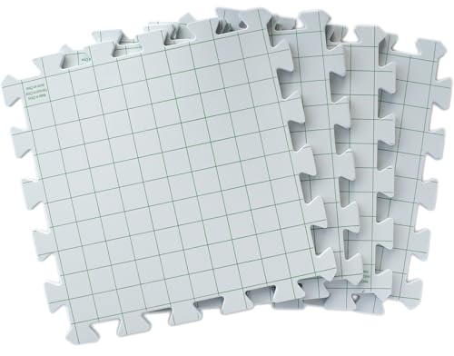 Boye Needlepoint, Knitting, and Crochet Blocking Boards, W x 12'' L, 4pc, Grey