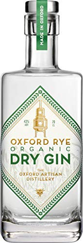 Oxford Rye Dry Gin | 43% ABV | 70cl Bottle | Juniper Pine Citrus & Aromatic Spice | Farmed & distilled by The Oxford Artisan Distillery