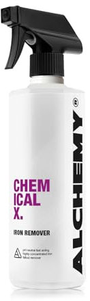 Alchemy Chemical X Iron Remover 500ml | Bleeding pH Neutral Wheel Cleaner and Iron Contamination Remover