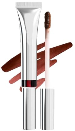 Peel Off Lip Gloss Lip Liner Stain with Matte Finish, Nude Pink Lip Stain Peel Off Tattoo Lipstick, Long Lasting Waterproof Non-stick Cup Lip Stick, Highly Pigmented Color Makeup for Women