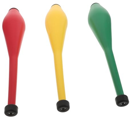 Toddmomy 3pièces Bâtons De Jonglage pour Garçon Fille Lot D'accessoires Artistiques Et Entraînement pour Spectacles Fêtes