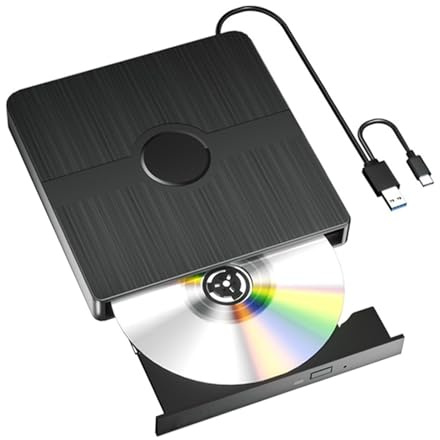 Extern Blu-ray-enhet For Bärbar Dator CD DVD Läs-/skrivspelare 3D Platsbesparande