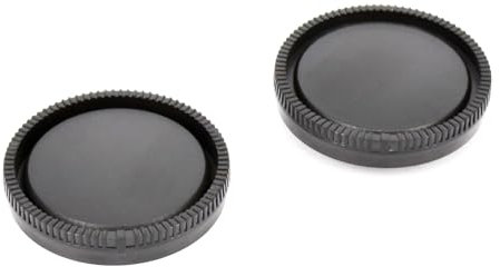 Body Cap & Rear Lens Cap to fit Sony E-Mount (NEX, A6000, A7, A1, A9 etc) Cameras and E Mount Lenses