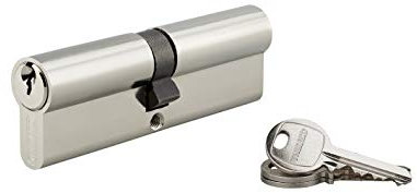 THIRARD - Cylindre à clé crantée 50 x 50 mm nickelé 3 clés