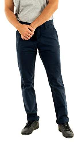 Timberland S-L Strtch Twill Chinois Pantalons, Saphir foncé, 38 W/32 L Homme