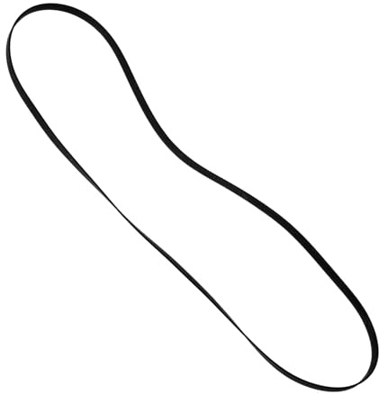 SHINEOFI Correa De Goma para Tocadiscos De Vinilo Negro Accesorio De Reemplazo para Reproductores De Discos Cinturón Resistente y Compacto para Fonógrafos