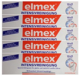 5x ELMEX Intensivreinigung Spezial Zahnpasta 50ml 08794198 Zahncreme