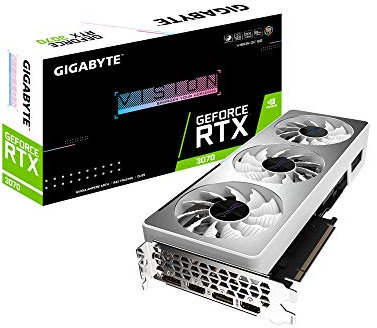 Gigabyte Technology GeForce RTX 3070 Vision OC - Tarjeta gráfica (8 GB)