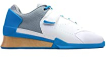 VELAASA Strake | Olympic Weightlifting Shoes | Men and Womens Heavy Lifting Shoes | Cross Training | Powerlifting Apparel | Shoes for Squats | Lifting Gear | Spring Blue - 15.0 M