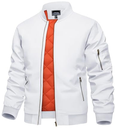 KEFITEVD Herren-Wintermäntel gefütterte Jacken Militärjacken lässige Windbreaker Winter-Outdoorbekleidung Herren Casual Qulited Jacken