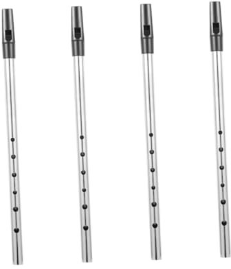 UPKOCH 4stücke Soprano Blockflöte D-gestimmt Hochwertiges Musikinstrument Für Anfänger Leicht Kompakt Robuste Bauweise Für Sicheren Spielspaß Für Musikliebhaber Jeden Alters