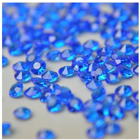 odulu 5000 pezzi 4,5 mm Cristalli trasparenti Diamanti acrilici Strass Cristalli da spargere sul tavolo Riempitivi per vasi Perline di vetro per decorazioni per la casa matrimoni feste tavolo-#2