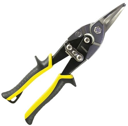 Maurer 2325010 Cesoia per lamiera a doppia leva, Colori assortiti, 1 pz.