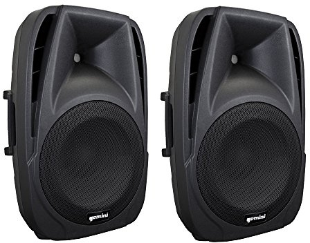 Gemini ES 15 P (coppia) diffusori amplificati/casse attive con 800 watt di picco