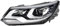 HELLA 1ZT 010 748-101 Bi-Xenon/LED/Xenon/DE-Hauptscheinwerfer - ECE/CCC - für Rechtsverkehr - vorne rechts