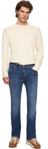 LTB Jeans Tinman 400 - Botas para Hombre (5 Bolsillos, Mezcla de algodón, Talla W32L30), Color Azul, Azul, 32W x 30L