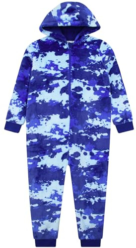 Harry Bear Manta Niño Camuflaje | Pijama Entero Niño Polar Azul 5-6 años