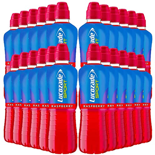 Lucozade Sport Raspberry Sport & Nutrition Drink 4 x 500ml Case of 6
