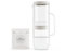 LUCY® Wasserfilter Karaffe 2L – Wasserkaraffe inkl. Aktivkohlefilter für sauberes Trinkwasser – Filtert Schadstoffe, bewahrt Mineralien wie Magnesium und Kalzium – BPA-frei, spülmaschinenfest