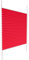 Plissee - ohne Bohren - Rollo für Fenster - dimmbar - Höhe bis 150 cm - Breite bis 120 cm (Rot, L80 x H150 cm)